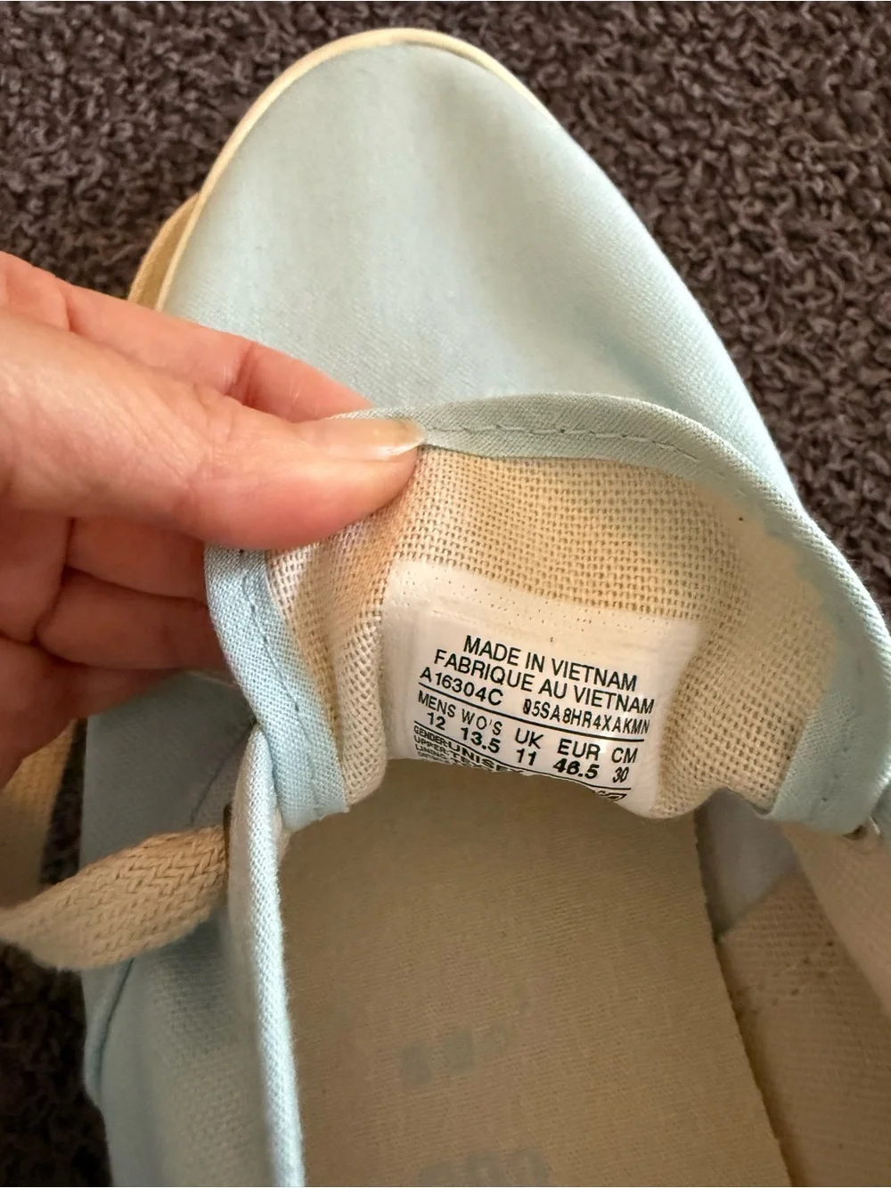 Size 12 Men’s Lace-Up Sneakers by Converse